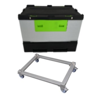 塑料折疊儲液箱&移動推車